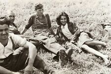 French girl engaged to German soldier follows him WW2 Photo Glossy 4*6 in G009 picture