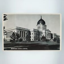 Montana State Capitol Building RPPC Postcard 1950s Helena Real Photo Art MT H632 picture