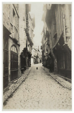 France, Vitré, La rue Baudrairie, Vintage Print, circa 1895 Vintage Print picture