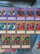 3 x SGX3-ENA22/23/02/03/06 Evil HERO Inferno Wing/Cyclone & Summons YuGiOh Mint  picture