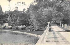 Island Dale Lac La Belle Oconomowoc Wisconsin 1910c postcard picture