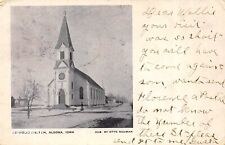 Postcard IA Algona St. Cecelia Catholic Church Iowa 1905 picture