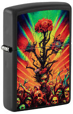 Zippo Abstract Zombie Black Matte Windproof Lighter, 48956 picture