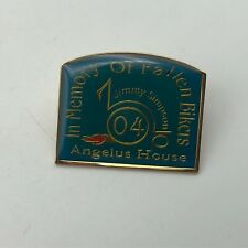 Angelus House In Memory Of Fallen Bikers Jimmy Simpson 2004 Lapel Hat Pin  H3 picture