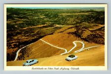 CO-Colorado, Switchbacks On Pikes Peak, c1968 Vintage Postcard picture