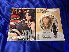 Xena (Lucy Lawless) on the cover of Maxim Magazine & The Hollywood Reporter picture
