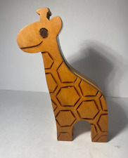 Matr Boomie giraffe wooden box, made in India, 7
