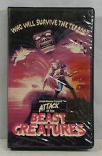 ATTACK OF THE BEAST CREATURES 1985 VHS WORLD VIDEO CLAMSHELL REGIONAL HORROR HTF picture