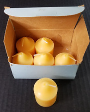 PartyLite V06154 Mango Tangerine Box of 6 Votive Candles NIB picture