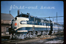 R DUPLICATE SLIDE - Missouri Pacific MP 569 EMD F-7 at St Louis MO 1960 picture