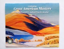2024 GREAT AMERICAN MASTERS Landscape & Sea Paintings Art WALL CALENDAR - NEW picture