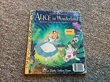 Walt Disney's Alice in Wonderland Meets the White Rabbit-Little Golden Book-1951 picture