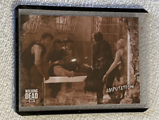 2018 Topps The Walking Dead Road to Alexandria Sepia #35 Amputation Card 1/10 picture