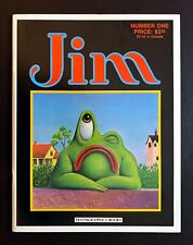 JIM #1 Hi-Grade Indie Jim Woodring 1st Printing Frank Fantagraphics Books 1987 picture