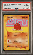 2001 PSA 10 Diglett Japanese Web Pokemon Card #013 picture
