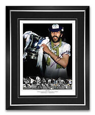 Ricky Villa Tottenham Hotspur Signed And Framed Football 12x16 Montage Praphotof picture