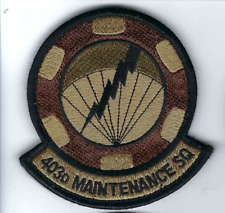PATCH USAF  403RD MAINTENANCE SQ KEESLER AFB                        B4 picture