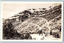 Montana MT Postcard RPPC Photo View Of Cave Mountain Lewis Clark c1940's Vintage picture