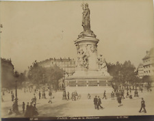 L.P., France, Paris, Place de la République Vintage Albu Print picture