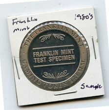 Token from the Franklin Mint Test Specimen 1980s picture