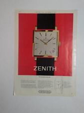 Magazine Ad - 1964 - Zenith Watches picture