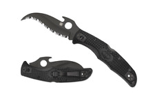 Spyderco Knife Matriarch 2 Lockback Black FRN VG10 Steel C12SBBK2W Pocket Knives picture