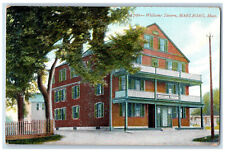 c1910 William Tavern, Marlboro Massachusetts MA Unposted Antique Postcard picture