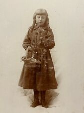 Wheeling West Virginia Cabinet Photo OPHELIA MARIE ORNOLD Pretty Girl 1891 picture