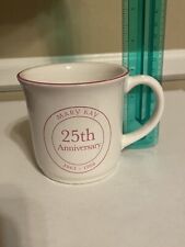 Vintage Mary Kay 25th Anniversary Coffee Mug Tea Cup 1963-1988 3” Ceramic picture