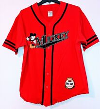 Vintage Disney Mickey Mouse Baseball Jersey Size XL picture