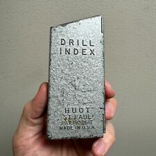 Vintage HUOT Drill Index 1/16 - 1/4 - Empty Metal Case USA St Paul MN picture