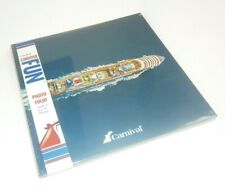 NEW CARNIVAL CRUISE LINE PHOTO ALBUM FOLIO HOLDS 2 8 X 10 PHOTOS VIP GIFT SEALED picture