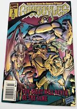 1995 Marvel Comics Gargoyles 1 VF NM Newsstand TV Cartoon Embossed Cover Vintage picture