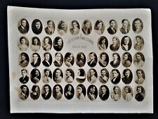 1932 antique CLASS PHOTOGRAPH york pa WEST YORK HIGH SCHOOL id'd picture
