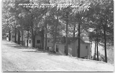 Missouri-Osage Beach-Real Photo-Bridgeview Resort Cottages-Lake Road-Postcard picture