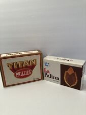 titan phillies and la palina cigar boxes picture