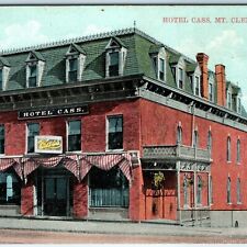 c1910s Mt. Clemens, Mich. Hotel Cass Victorian Unposted PC Macomb County MI A168 picture