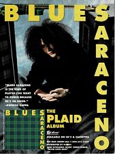 BLUES SARACENO - THE PLAID ALBUM - Promo Print Advertisement picture