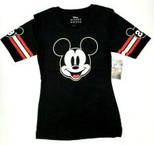 Disney Mickey Mouse Black Shirt Womens Size Small New picture