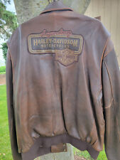 Harley-Davidson Leather Jacket, Size XL picture