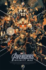 MONDO x Marvel Avengers: Infinity War Matt Taylor Poster 24x36 - RIP MONDO picture