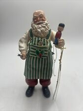 Vintage Clothtique Possible Dreams Workshop Santa 7” Ornament Toy maker Soldier picture