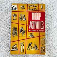 Troop Activities BSA Boy Scouts of America Handbook 1969 Softcover Very Good picture