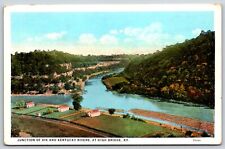 Postcard Junction Of Dix And Kentucky Rivers, At High Bridge, Kentucky Unposted picture