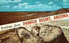 Greetings from Painted Desert, Arizona Postcard Route 66 picture