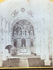 Boston Church of Immaculate Conception Interior Architecture Stereoview Photo picture