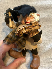 Vintage 1985 Gruf A Nuf Simpich Elf Handmade Figurine Doll (SH) picture