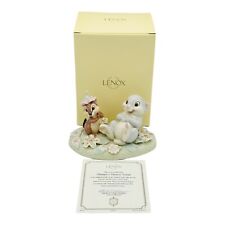 Lenox Walt Disney Showcase Thumper’s Flowery Friend Figurine Bambi NEW IN BOX picture