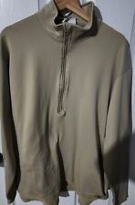 Military Peckham Mid Weight Cold Weather GEN III Level 1 Tan Pullover  XL-Long picture