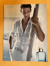 2012 Calvin Klein Eternity Aqua Print Ad Fragrance For Men Ben Hill Orig 12-1 picture